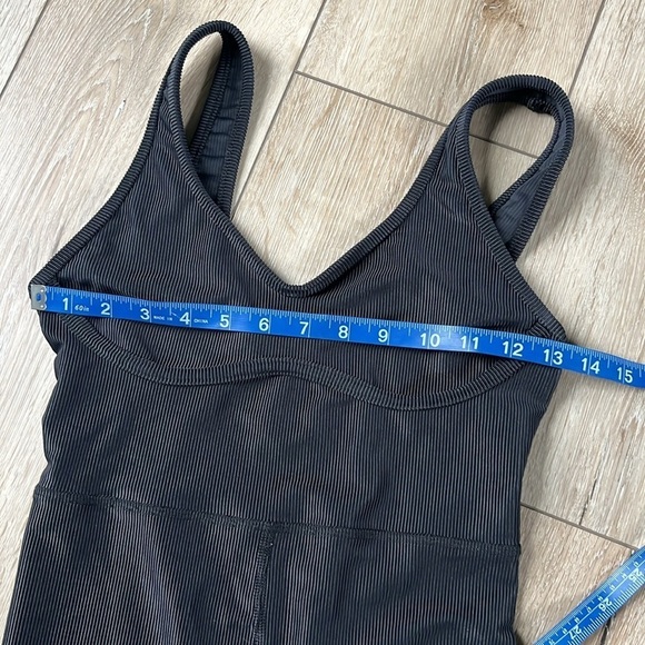 Beach Riot Rosalie Catsuit Black Ribbed - Picture 12 of 12